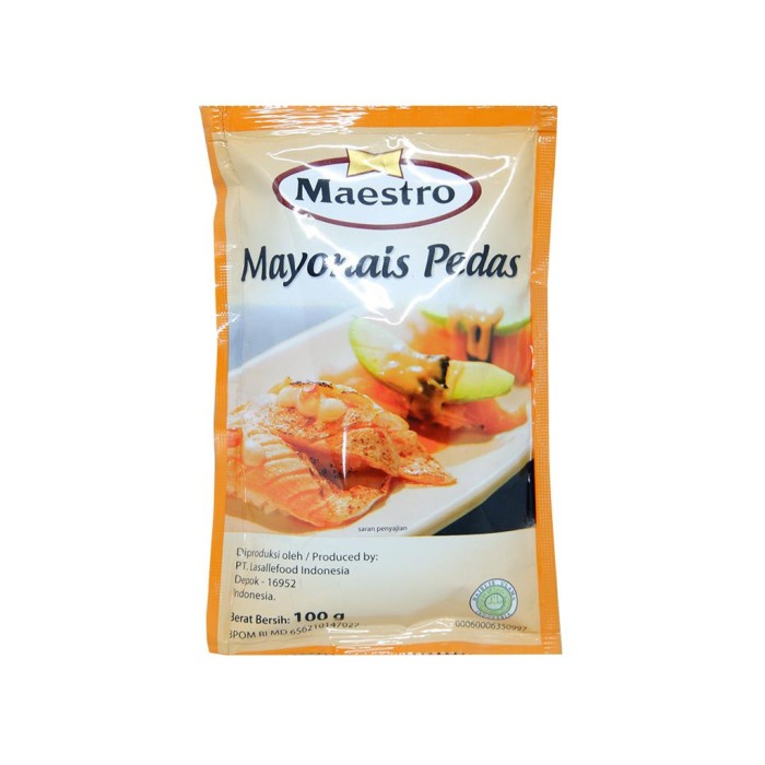 

Maestro Mayonaise Pedas Sachet 100 Gr