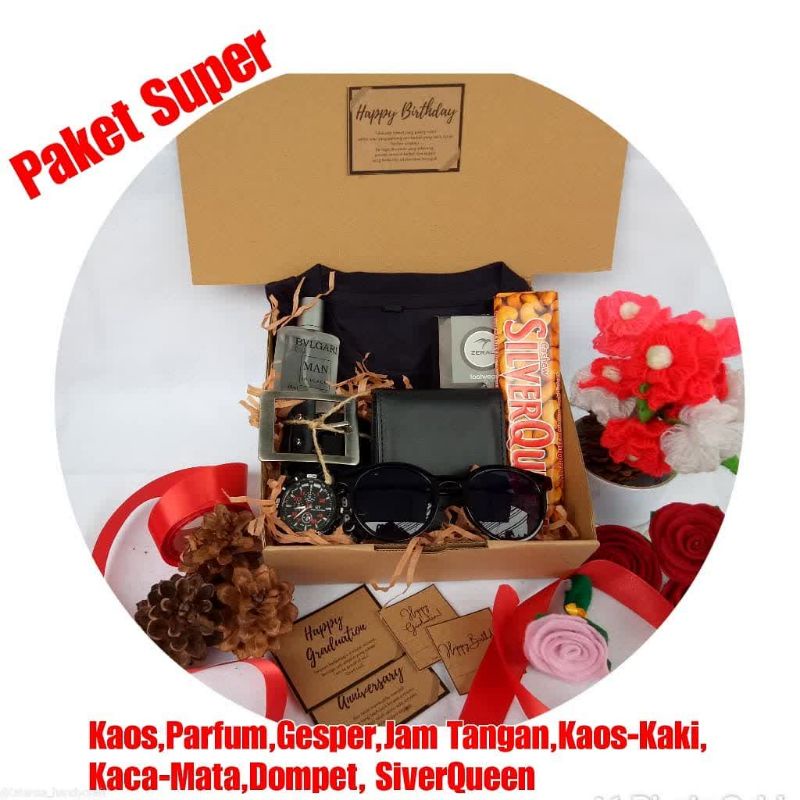 

Snack Box / Hampers / Hadiah / Gift Box Graduation, Ulang Tahun Hampers Cowo /Kado Ulang Tahun/Wisuda Cowo/Graduation Gift Box/Anniversary