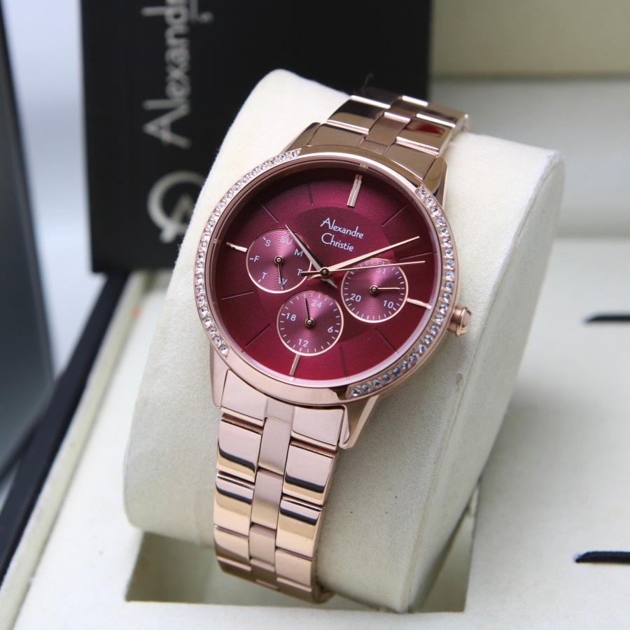 JAM TANGAN WANITA ALEXANDRE CHRISTIE AC 2988 ORIGINAL GARANSI RESMI 1TAHUN