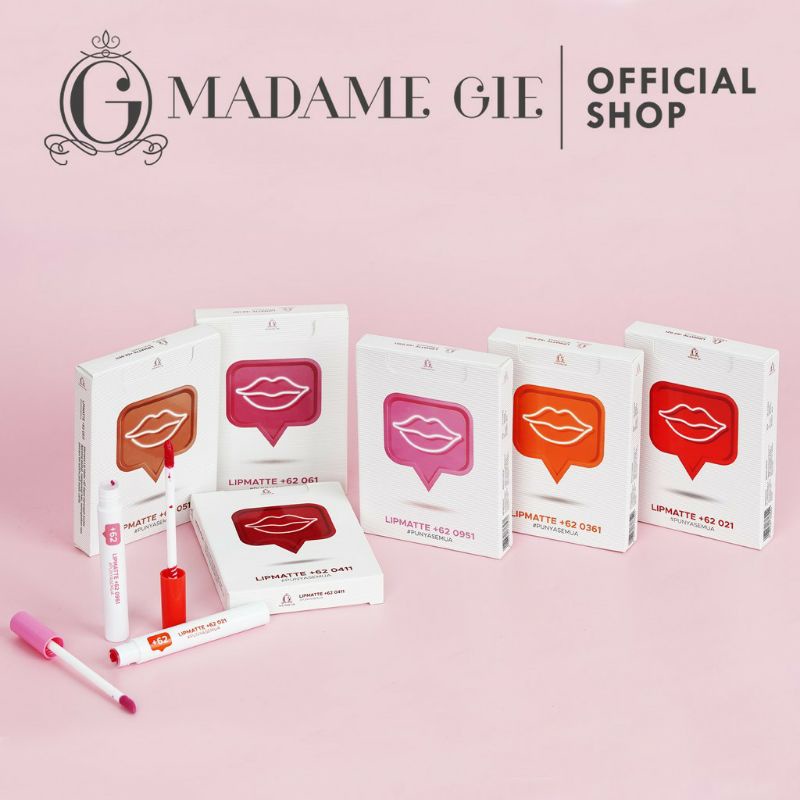 ☃Cutezz_Ching1☃Madame Gie Lip Matte +62 - Make Up Lipstick