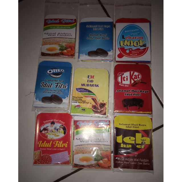 

MURAH AMPLOP LEBARAN KEKINIAN ISI10 PCS/PAK