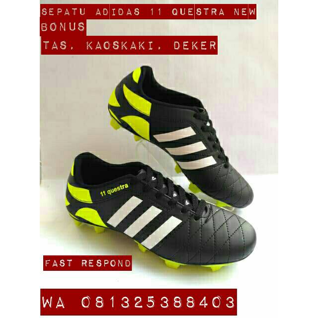 Sepatu bola adidas 11 questra new limited edition
