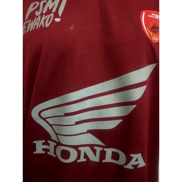 BAJU BOLA JERSEIY LOKAL P.S.M MAKASSAR LIGA BRI 1 2021