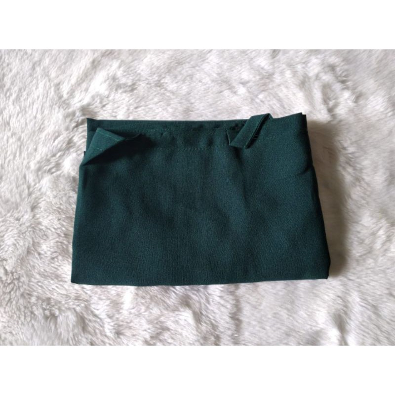 Bisa COD bergo maryam size L tepi jahit diamond ukuran besar-Jotol