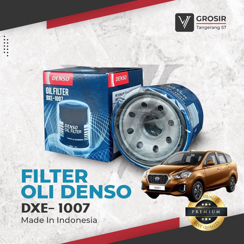 OIL FILTER DATSUN GO PLUS PANCA DENSO DXE1007 FILTER DATSUN GO PLUS
