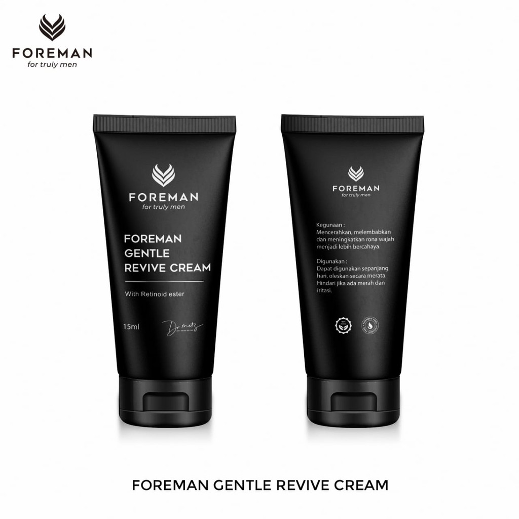 Foreman Gentle Revive Cream Dr Metz BPOM