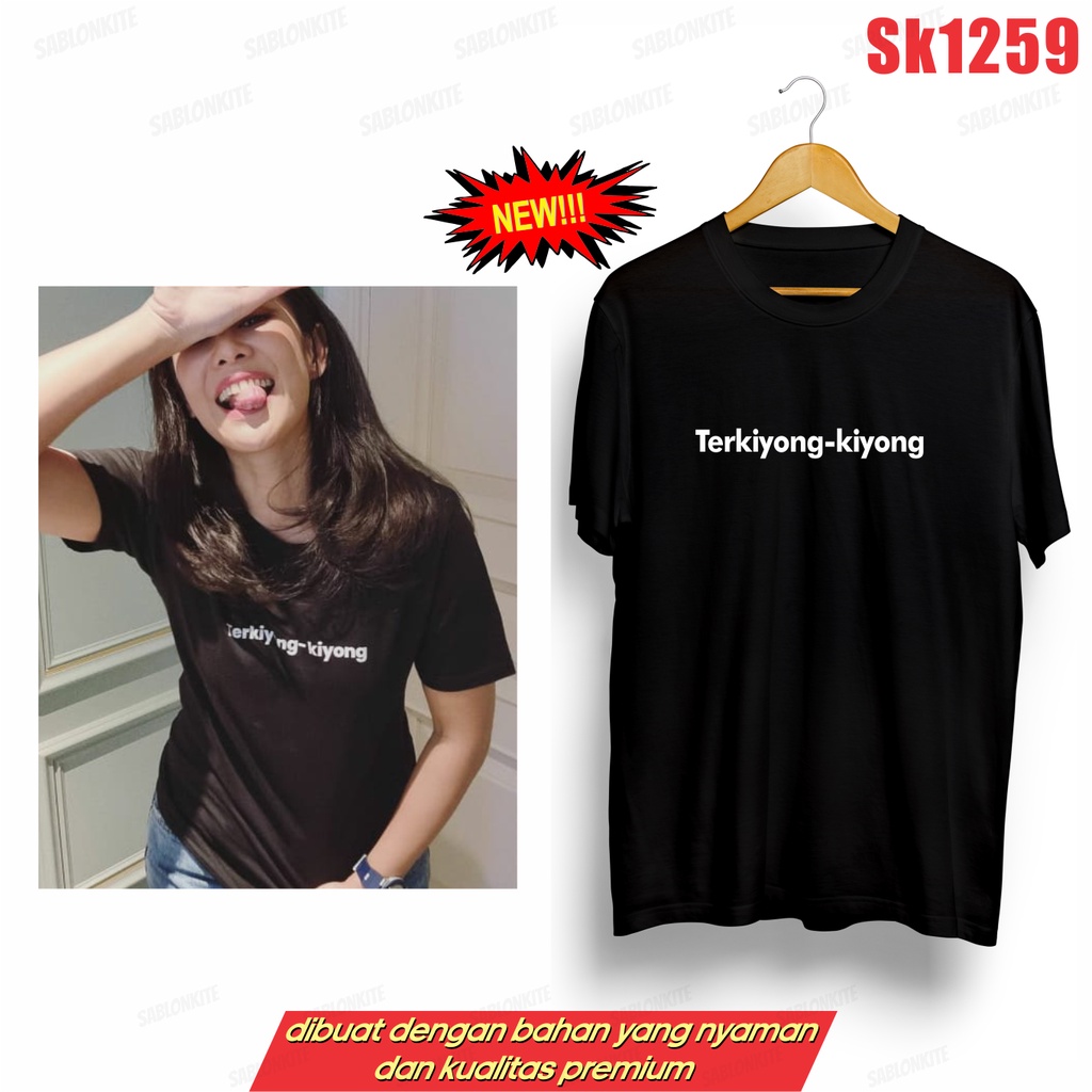 MURAH!!! KAOS TERKIYONG KIYONG DIAN S SK1259 UNISEX ADA KAOS ANAK