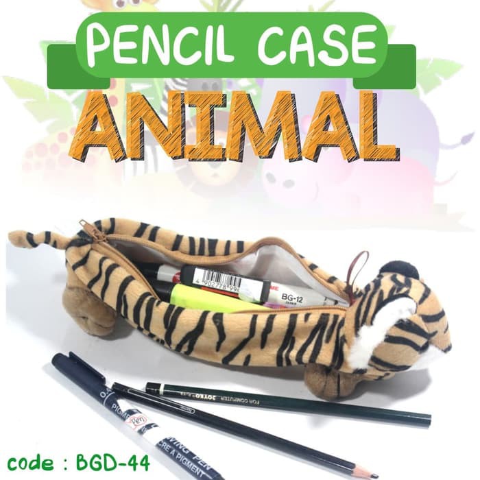 

Animal Pencil Case - Kotak Pensil Karakter Binatang - Frog