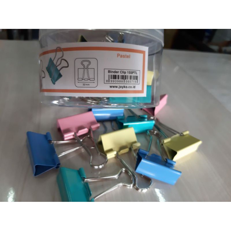 

BINDER CLIPS 155 PTL ISI 24PCS JOYKO