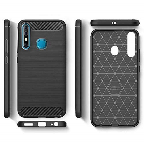 CASE SLIM FIT CARBON IPAKY INFINIX HOT 8 SOFTCASE - FA