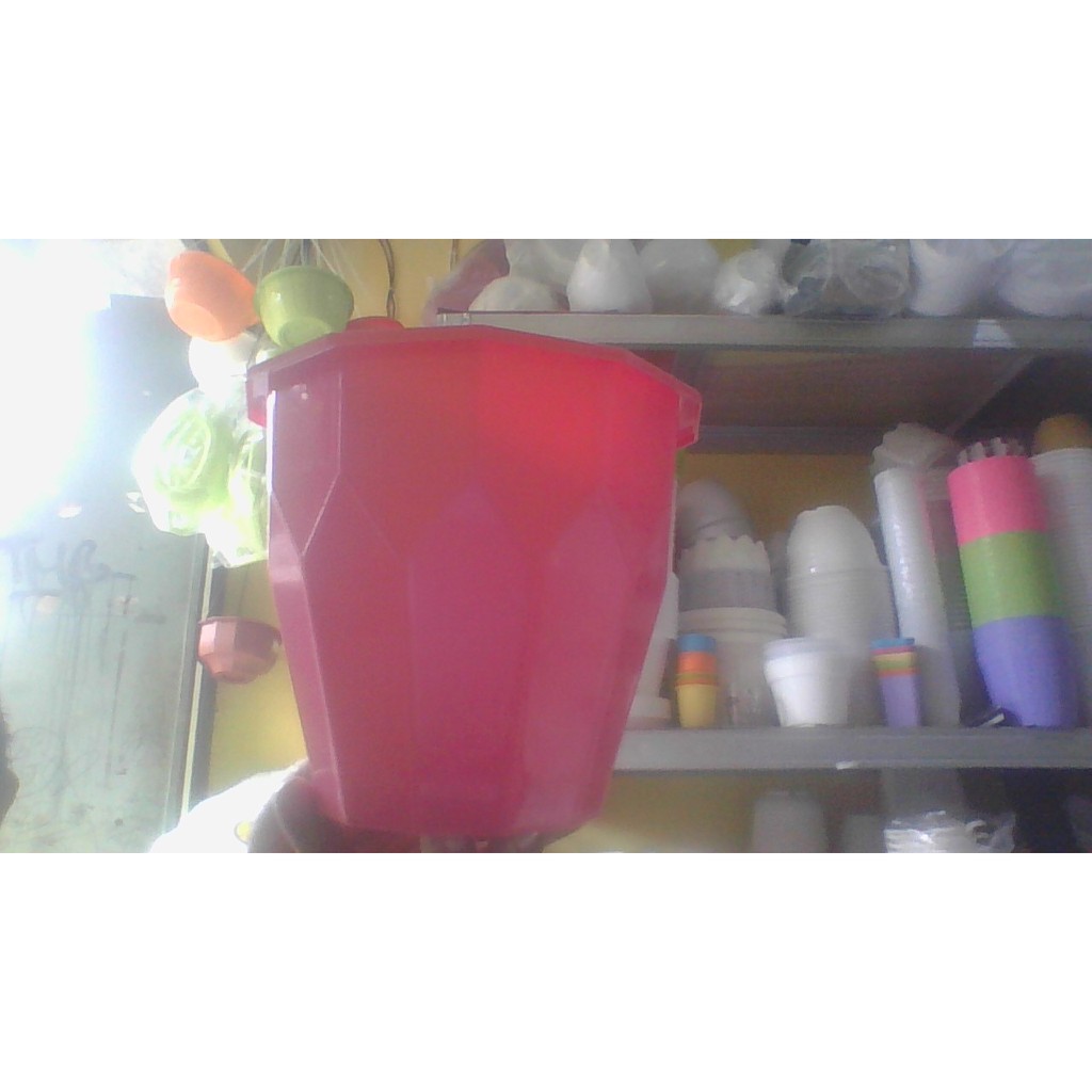 POT TEMPEL DINDING NKT DIAMOND CANTIK [ 2404 ] PINK