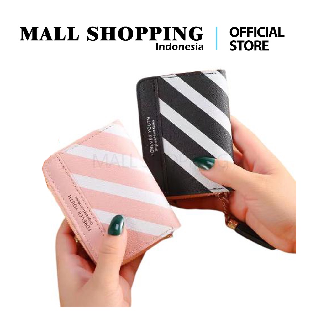 (COD) DOMPET LIPAT WANITA DOMPET PENDEK DOMPET MINI IMPORT ❤️❤️MALLSHOPPING❤️❤️