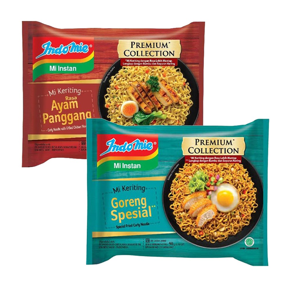 

INDOMIE Mie Keriting Premium Collection 90gr