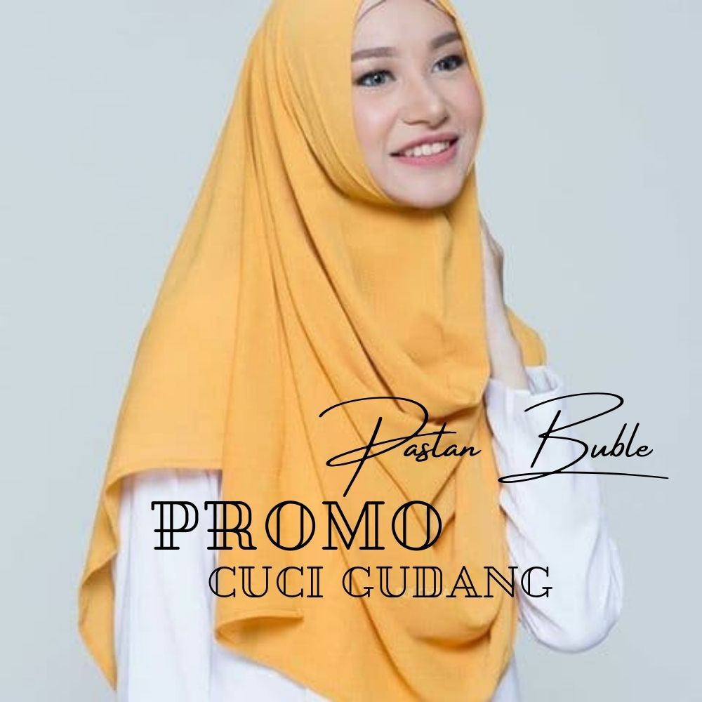 Pashmina instant Buble Crepe