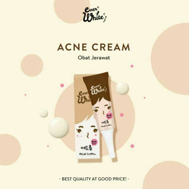 everwhite acne cream