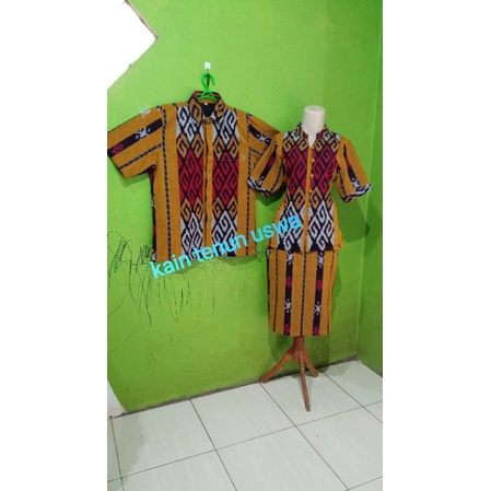 setelan couple keluarga etnik