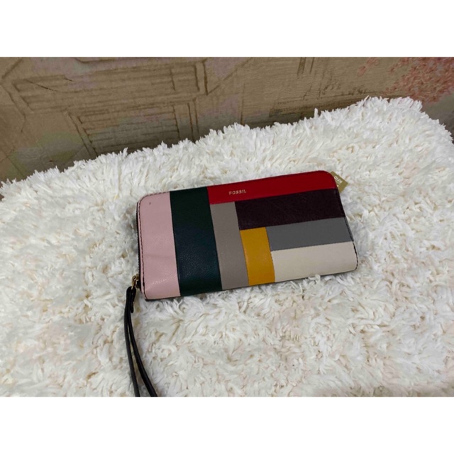 Dompet Fossil Patchwork