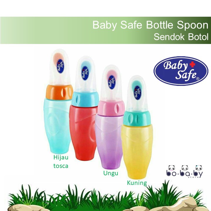 Babysafe Bottle Spoon / Baby Safe Botol Sendok Bayi (JP029)