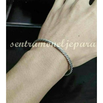 gelang monel khas jepara (promo beli 1 gratis 1) gelang pria