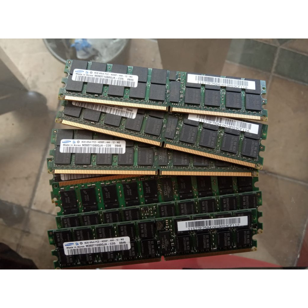 Memory RAM Server DDR2 8GB 4Rx4 PC2-4200P