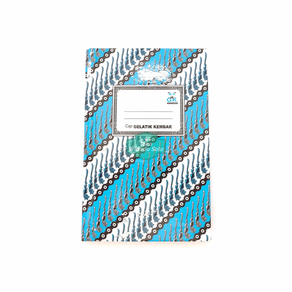 Buku Tulis Hard Cover A6 100 Gelatik Kembar GK (1/4 Folio) Kecil 10x15cm 100 Lembar - 1 Buku