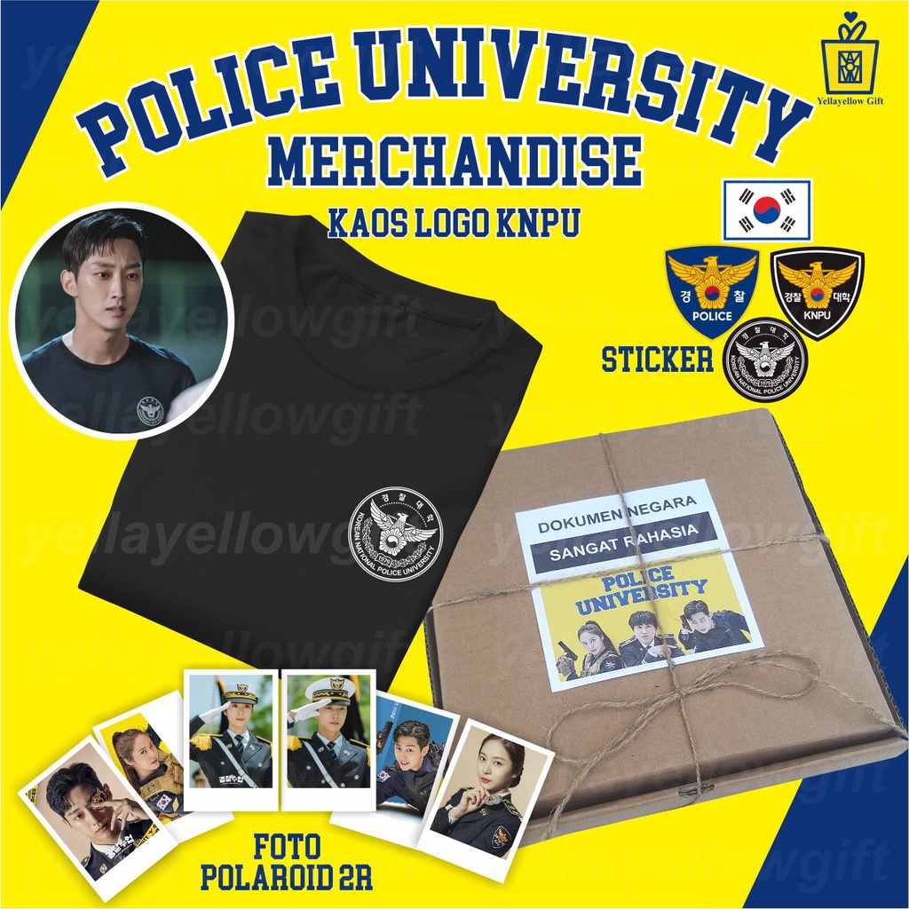 POLICE UNIVERSITY KIT KDRAMA KIT KAOS POLICE UNIVERSITY