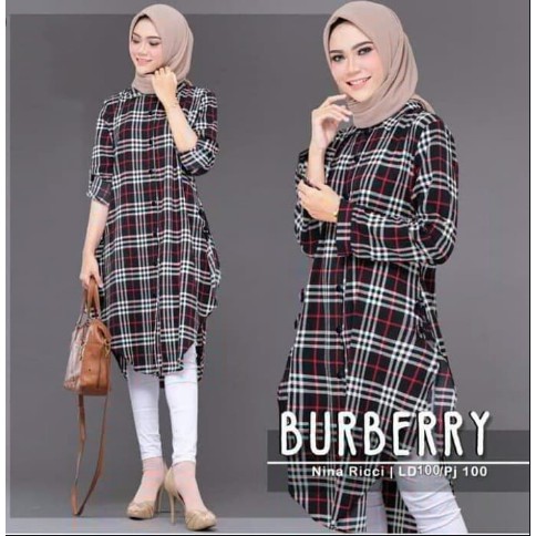Baju Murah -Berry Tunik/Tunik muslim/Atasan Muslim Wanita/Baju Muslim wanita/Tunik Cantik