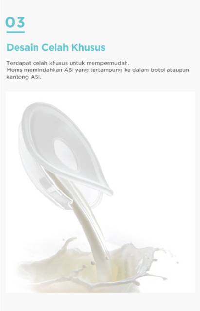 Mooimom BreastMilk Collection Shell / Penampung Asi breast pad