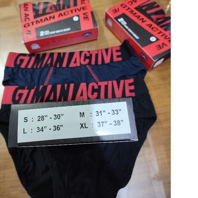❋ CELANA DALAM GT MAN SPORT ORIGINAL / CD GT MAN ACTIVE / CD GT MAN GTKB 05 / SPKB 05 ISI 2 PCS ♥