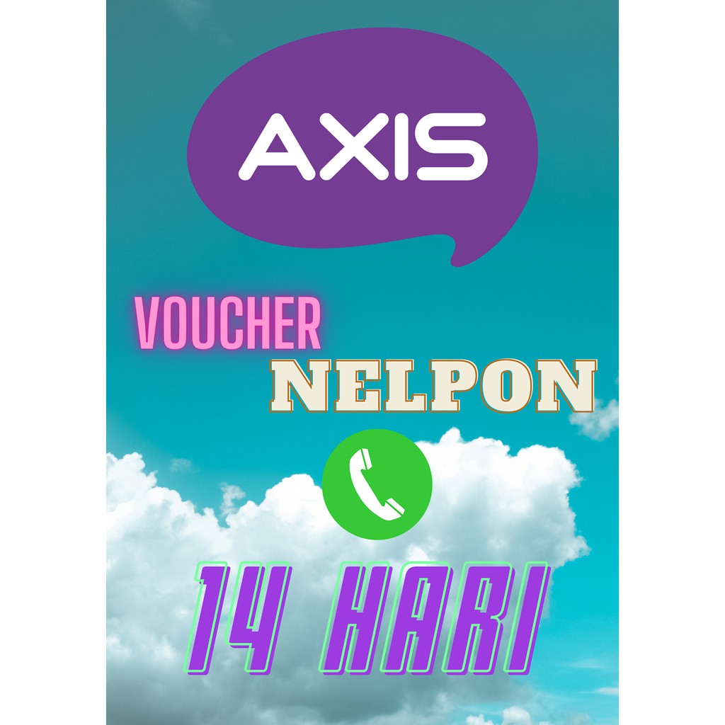 Kode via Chat Voucher Nelpon Axis 14 Hari