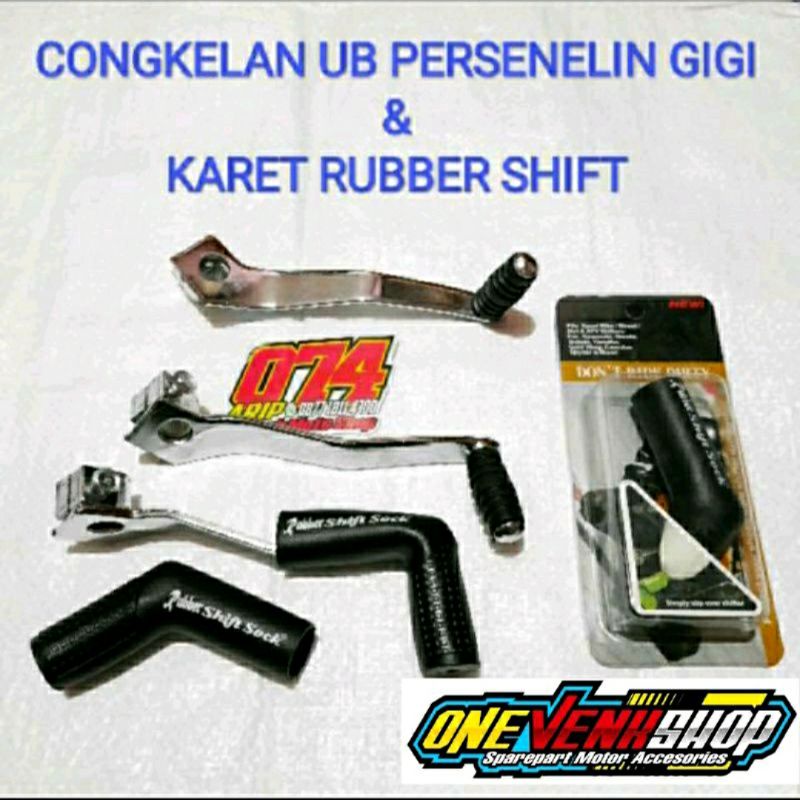 PERSENELING UNDERBONE SATRIA FU CONGKELAN UB KARET OPERAN GIGI RUNBER SHIFT PEDAL PERSENELING GIGI