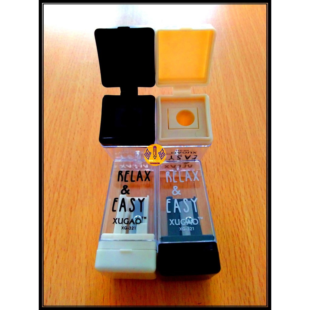

Rautan Pensil 1 Lubang Imato XG-321 Sharpener Relax & Easy