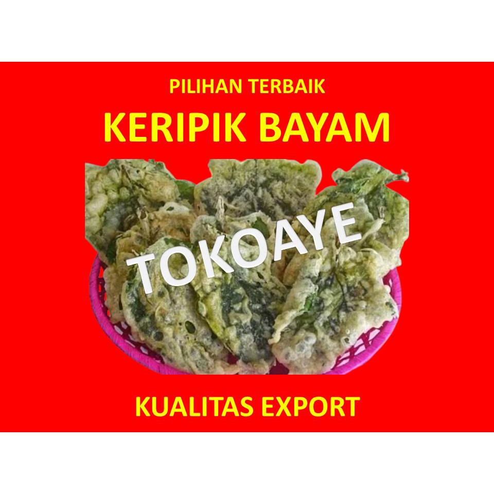 

BEST SELLER SPESIAL KERUPUK BAYAM KUALITAS EXPORT