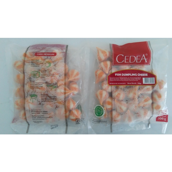 

Fish Dumpling Cheese 500Gr