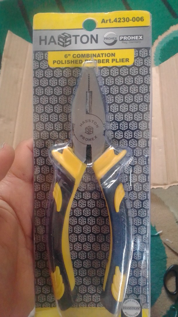Tang Kombinasi 6 Inch Hasston Linesmen Pliers