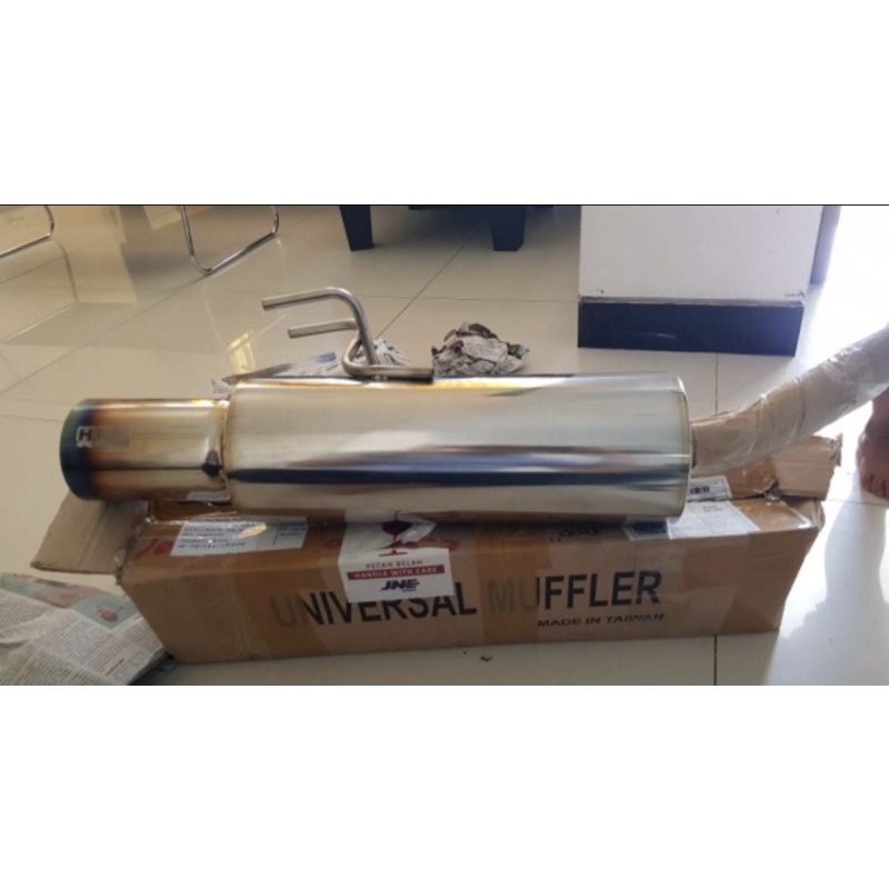 Knalpot HKS Muffler Bolt on Titanium