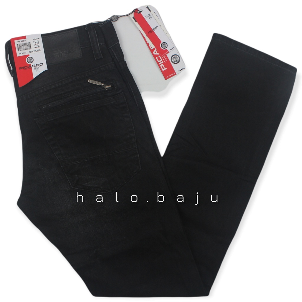 PICASSO SLIM FIT EDITION BLACK LABEL (PS407F - DOUBLE BLACK) Celana Levis Picasso - Celana Picasso J