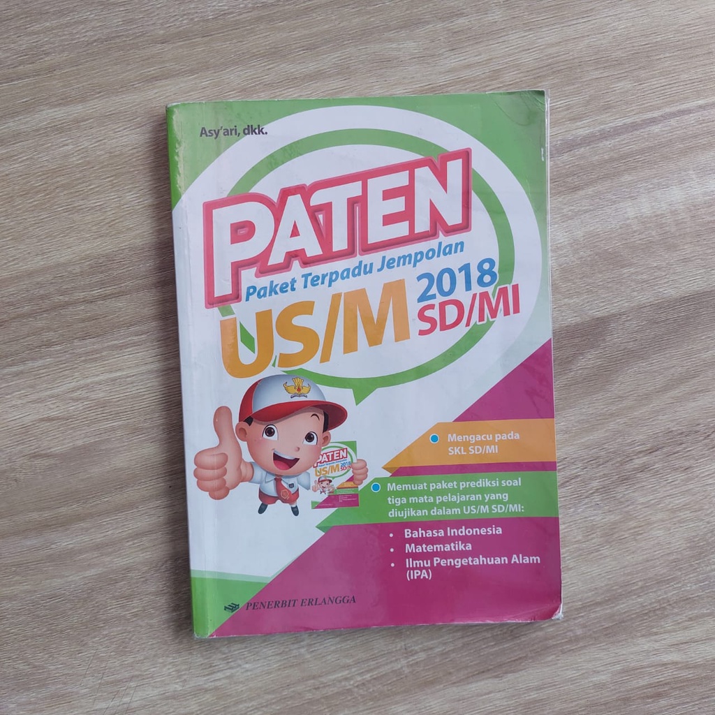 

PATEN PAKET TERPADU JEMPOLAN US/M 2018 SD/MI