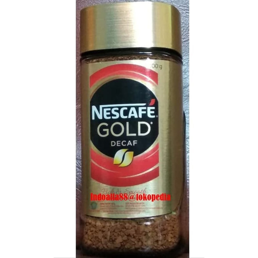 

Nescafe Decaf Gold Blend Jar 100Gr | Kopi Bubuk Premium Rendah Kafein