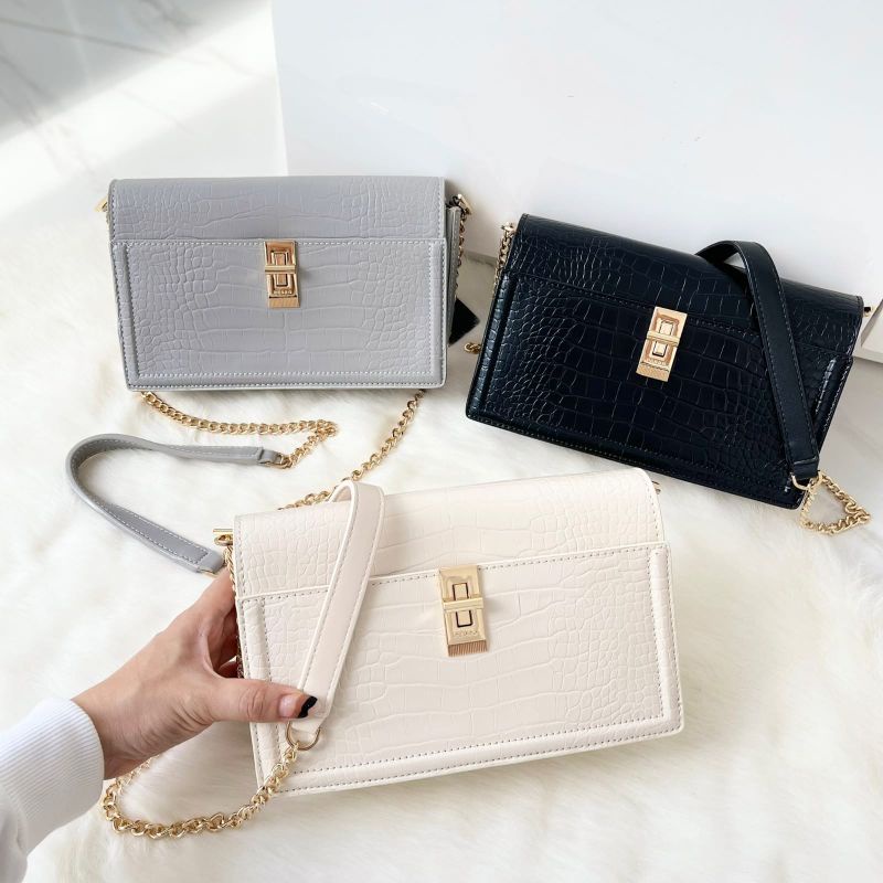 TMP340 TAS WANITA PEDRO SLINGBAG CROCO