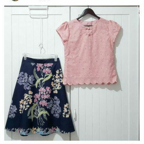 Set Rok Blouse Batik