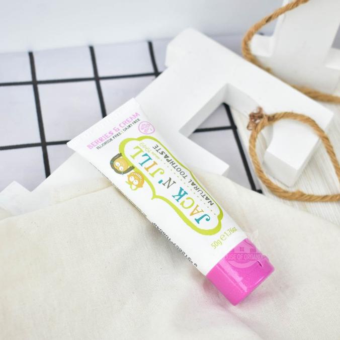 

Jack N Jill Natural Toothpaste Berries & Cream 50 Gr