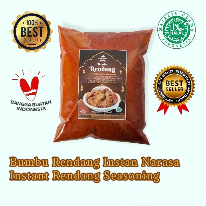 

BARU!!! BUMBU RENDANG INSTANT / INSTANT RENDANG SEASONING 500 GR