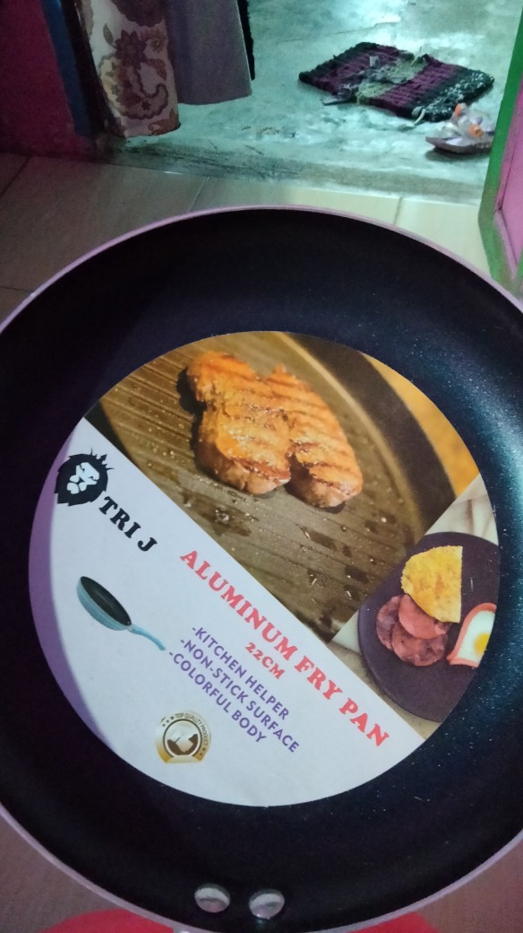 Frypan Gagang Tri J 22 Warna