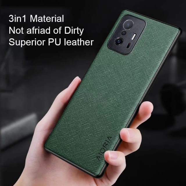 XIAOMI 11T / 11T PRO SOFT CASE CANVAS CROSS PATTERN