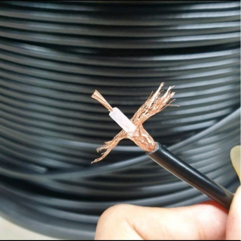 Kabel RG58 Digitalpro Coaxial RG-58 Digital Pro Inner Serabut Tembaga