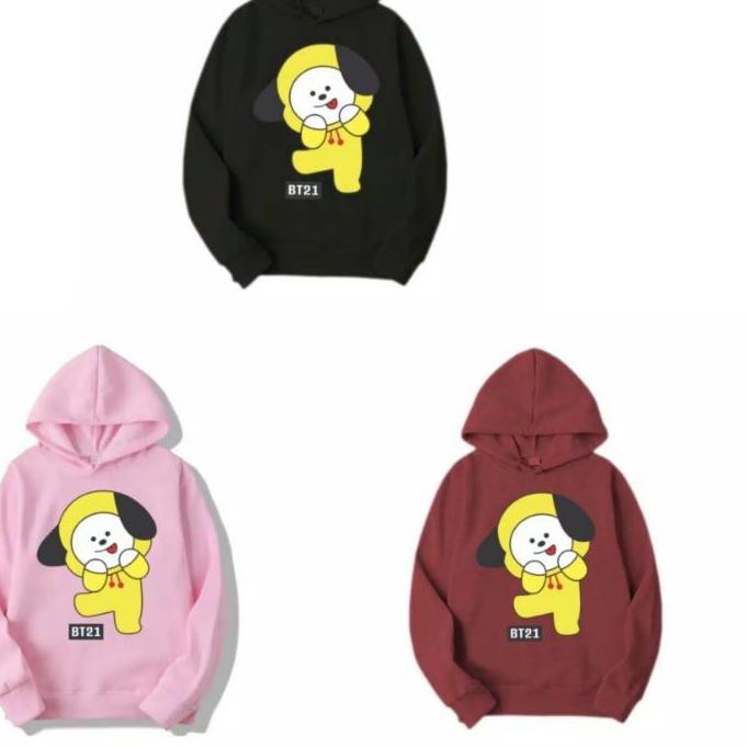 Terlaris 11.11 JAKET HOODIE ANAK BT21 JAKET ANAK ANAK JACKET ANAK SWEATER ANAK PEREMPUAN  UMUR 9-12