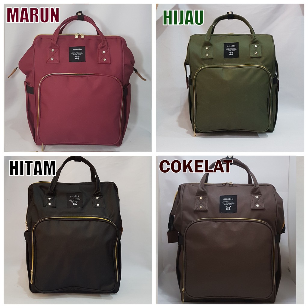 Tas Ransel Anello Diaper Bag  Shopee Indonesia