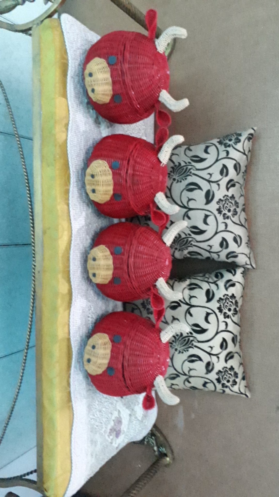 Rattan Kerbau Untuk Tempat Hampers, Birthday, Manyue, One Month