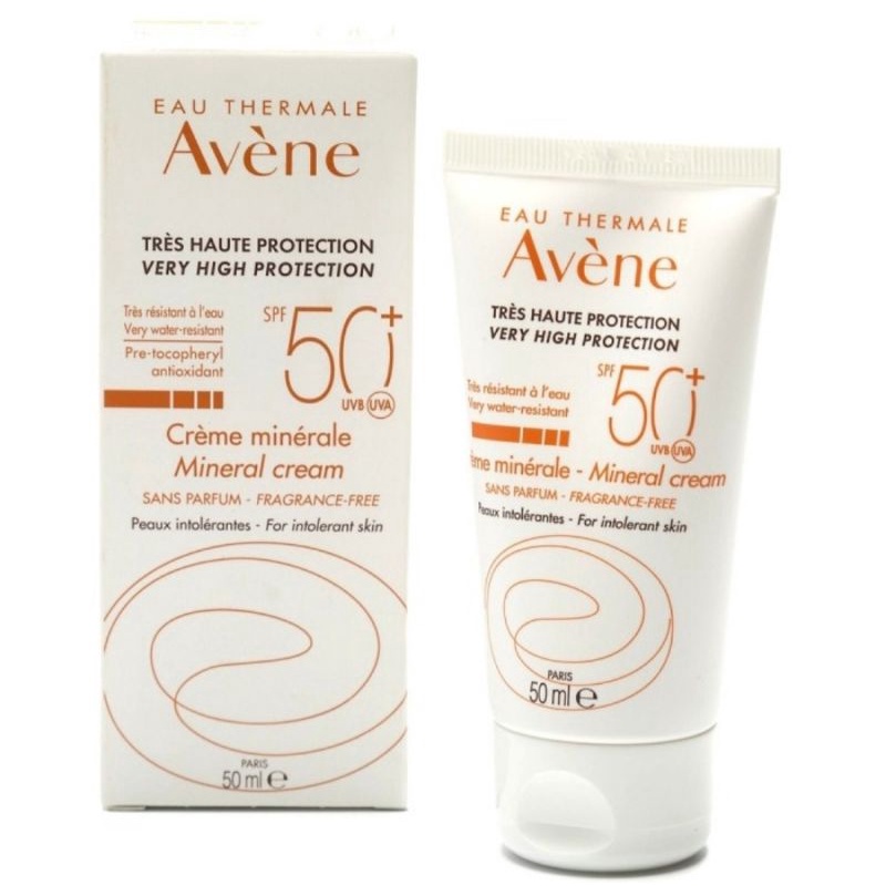 Avene SPF 50 mineral cream